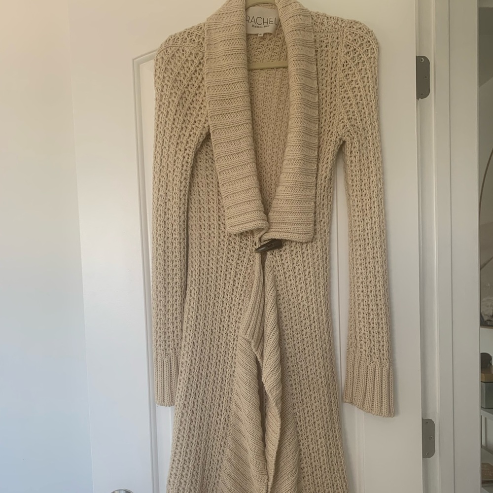 Rachel Roy - cream knit cardigan